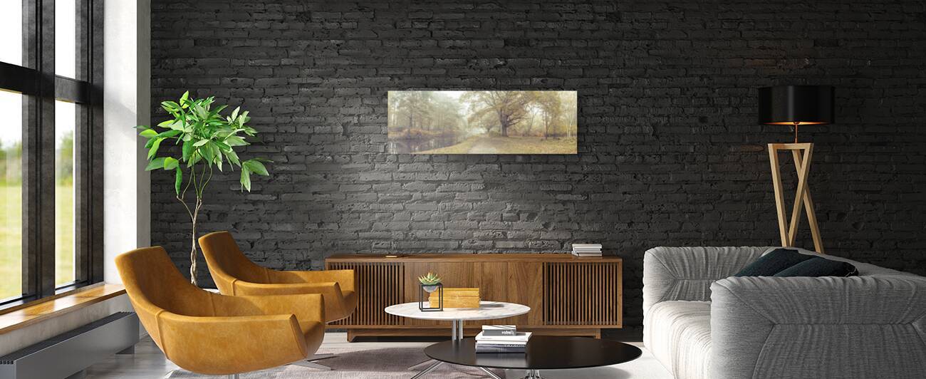 Misty Canal by Assaf Frank