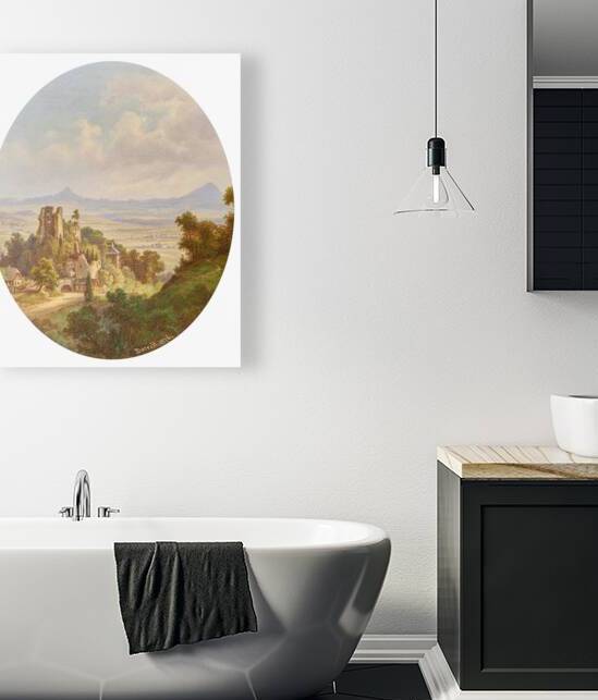 Ernst Gustav Doerell Vast Lanscape in Bohemia by ASAR STUDIOS