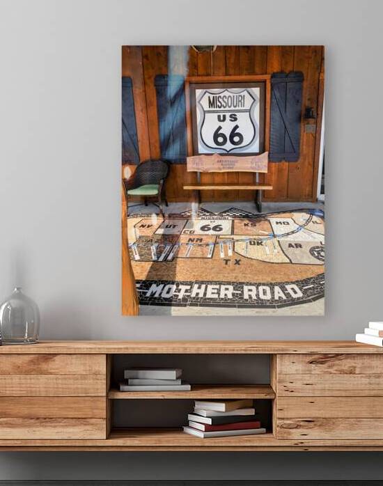 Mosaic Tribute to Route 66 by Click4Pix