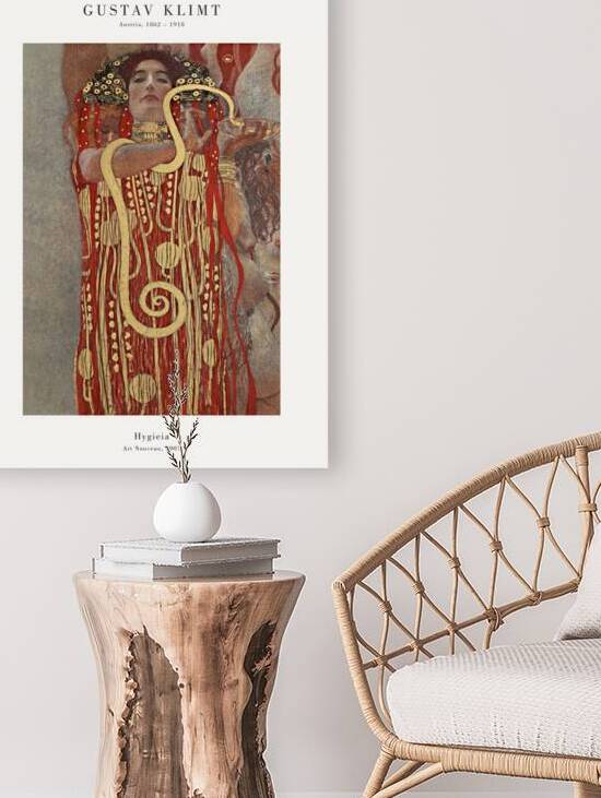 Gustav Klimt - Hygieia by Oldmasters