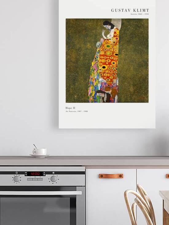 Gustav Klimt - Hope II by Oldmasters
