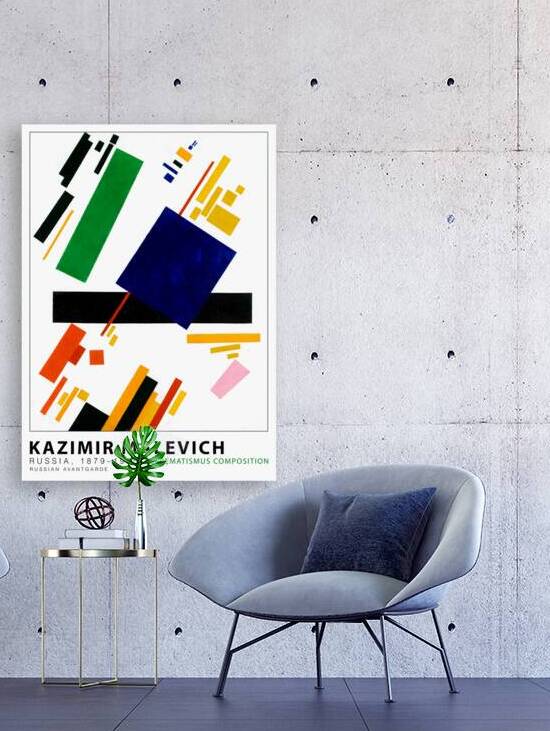 Kazimir Malevich - Suprematismus Composition by Oldmasters