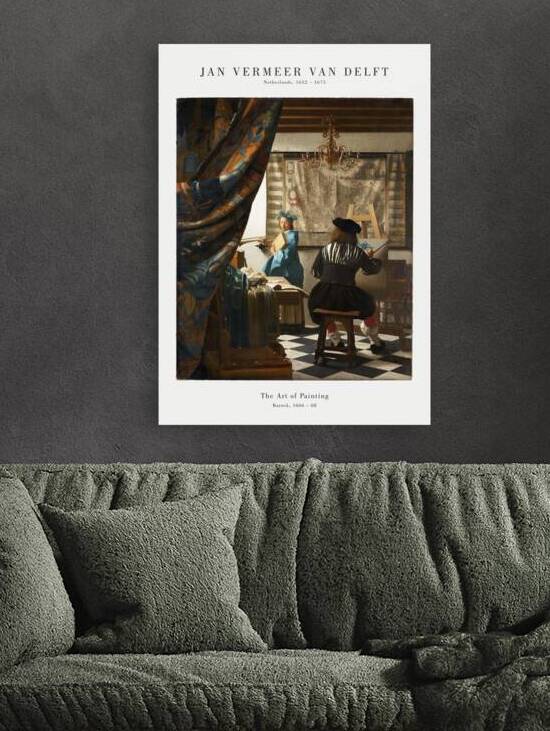 Vermeer - The Art of Painting by Oldmasters