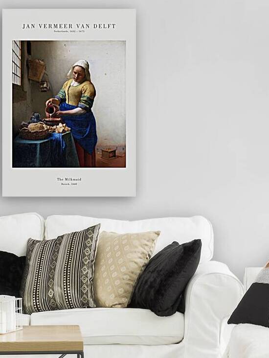 Vermeer - Milkmaid by Oldmasters
