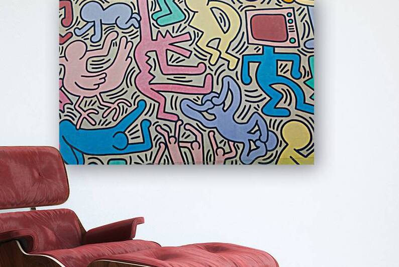 Tuttomondo All World is the last mural created by American art by Paolo Modena