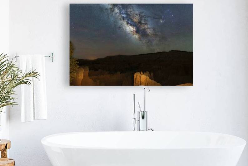 Bryce Canyon and the Gallactic Center by Gary M Slane