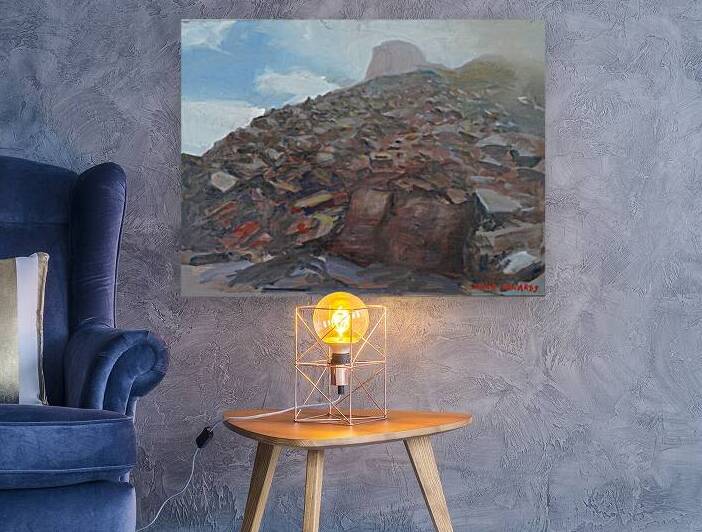 Scree - Canadian Rockies by David Edwards