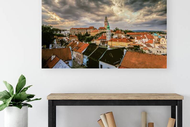 Cesky Krumlov Summer Storms by Norma Brandsberg Photography