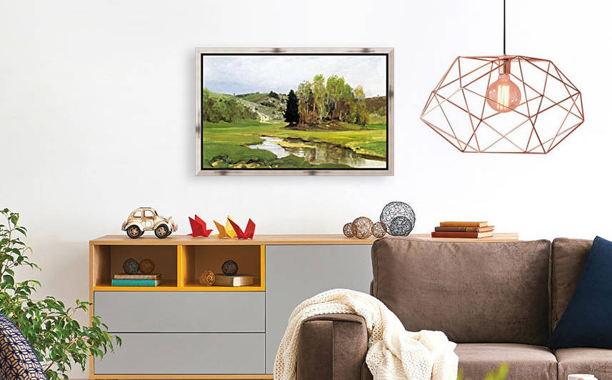 Svinka river near aleksin by Vasily Dmitrievich Polenov