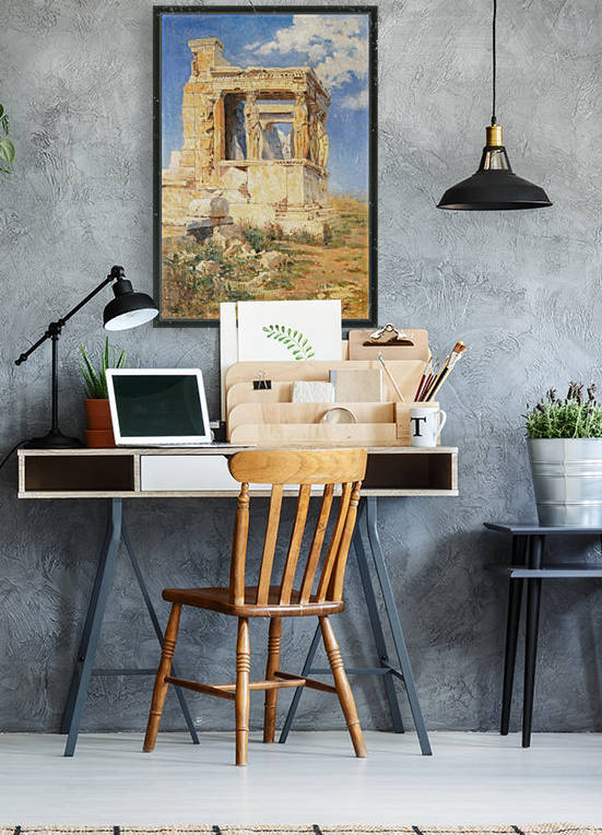 Erechteion by Vasily Dmitrievich Polenov