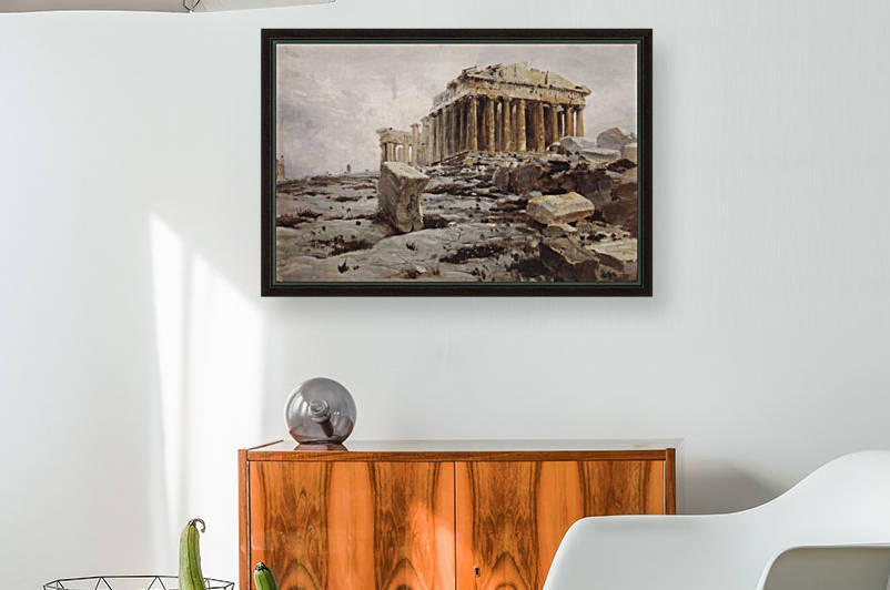 The Parthenon, Temple of Athena Pallas by Vasily Dmitrievich Polenov