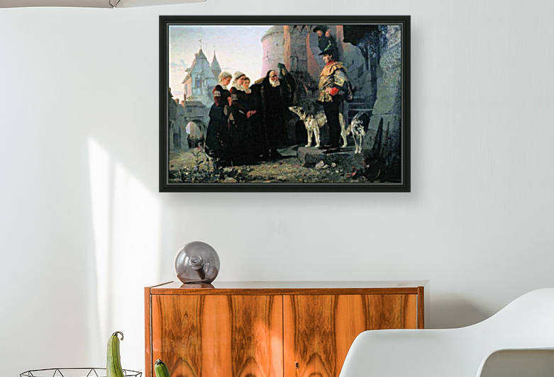 Led the children by Vasily Dmitrievich Polenov