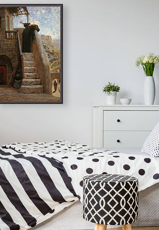 Windmil in vela by Vasily Dmitrievich Polenov