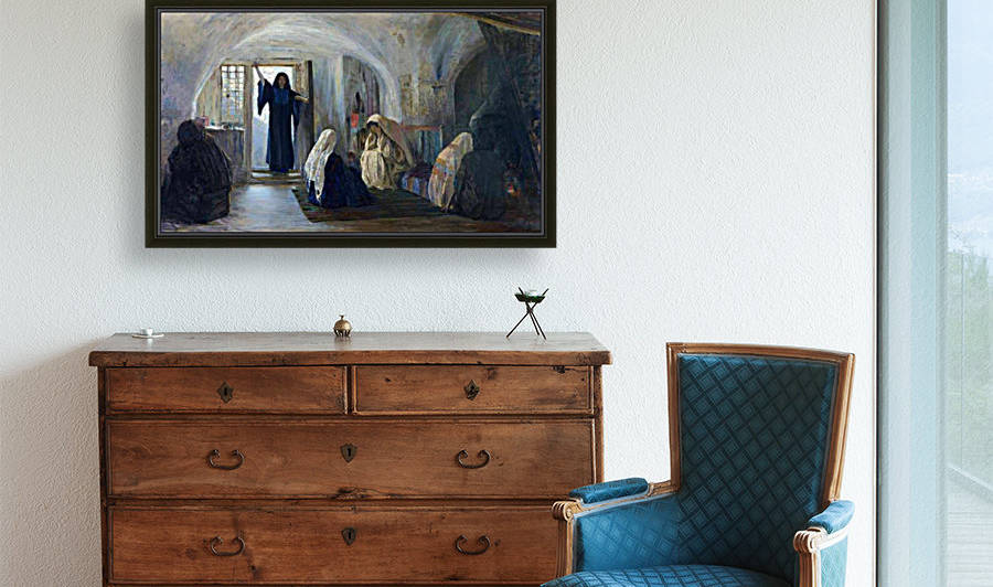 A gathering of women by Vasily Dmitrievich Polenov