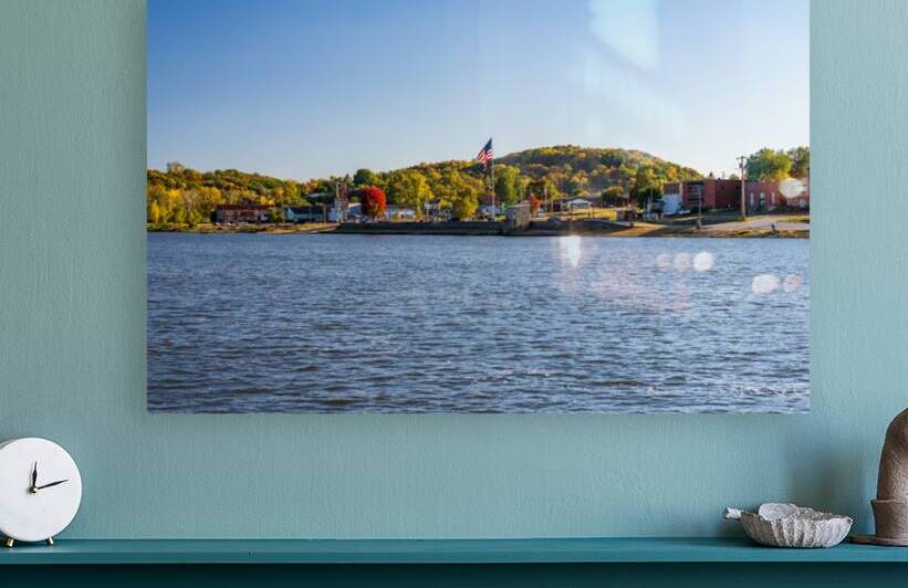 The small town of Louisiana MO on the banks of the Mississippi R by Steve Heap