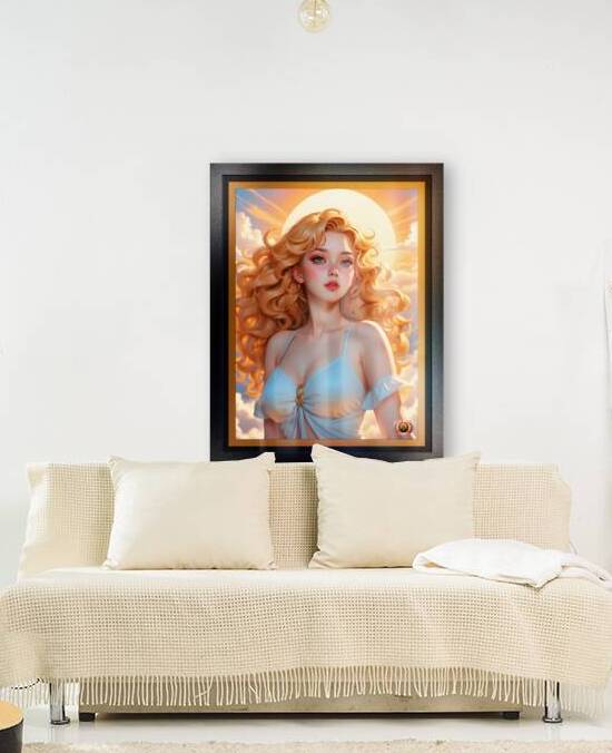 Dawn Anime Girl In Radiating Light Stunning Portrait AI Concept Art by Xzendor7 by xzendor7