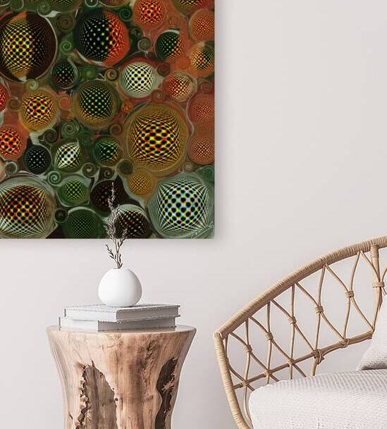 Geometric Wonderland - Abstract Art Print by Corina Ioana