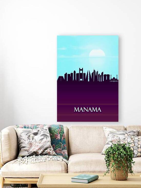 Manama City Skyline by Towseef Dar