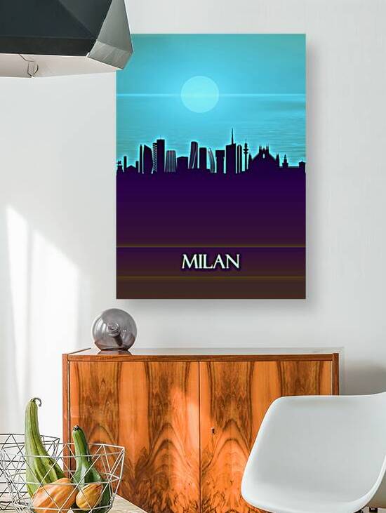 Milan City Skyline by Towseef Dar