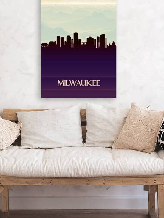 Milwaukee City Skyline by Towseef Dar