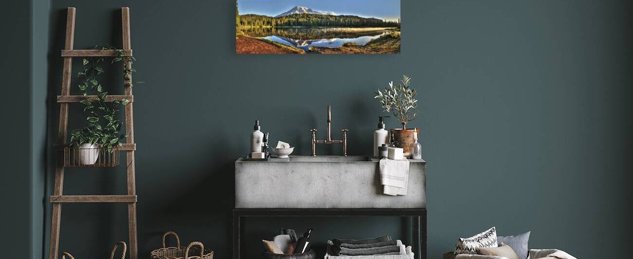 Reflection Lake and Mt. Rainer by Gary M Slane