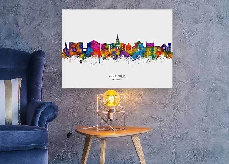 Annapolis Maryland Skyline by Towseef Dar