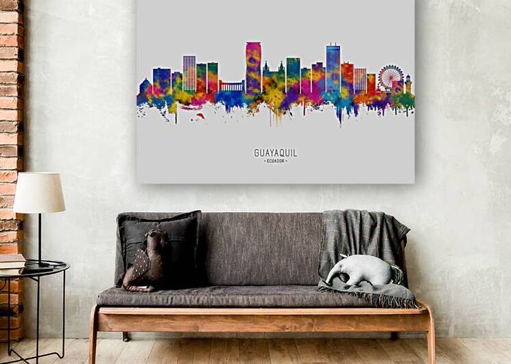 Guayaquil Ecuador Skyline by Towseef Dar