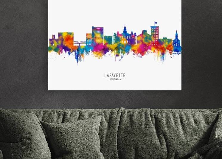 Lafayette Louisiana Skyline by Towseef Dar