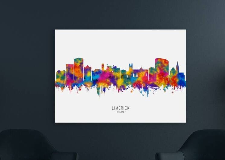 Limerick Ireland Skyline by Towseef Dar