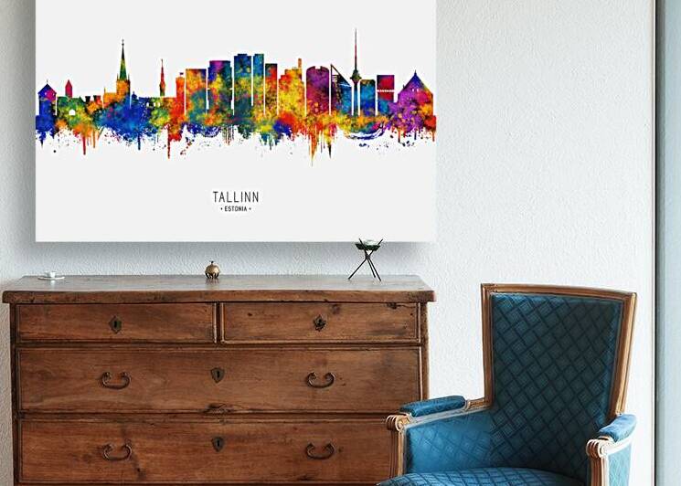 Tallinn Skyline by Towseef Dar