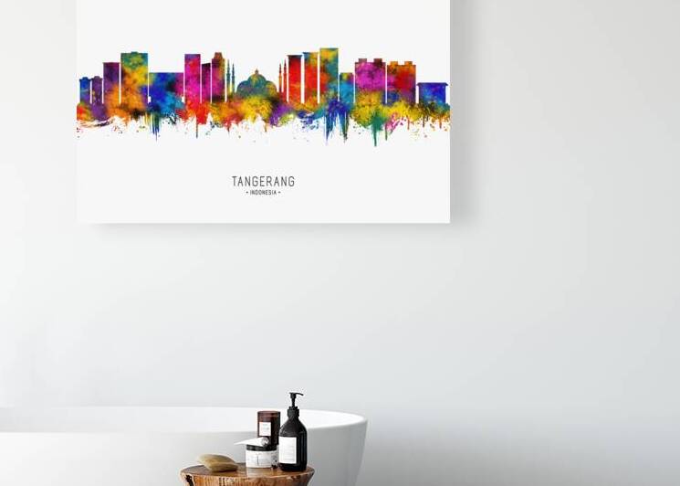 Tangerang Indonesia Skyline by Towseef Dar