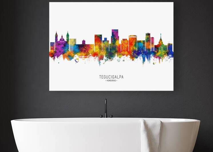 Tegucigalpa Honduras Skyline by Towseef Dar