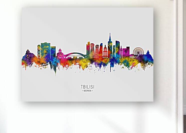 Tbilisi Georgia Skyline by Towseef Dar