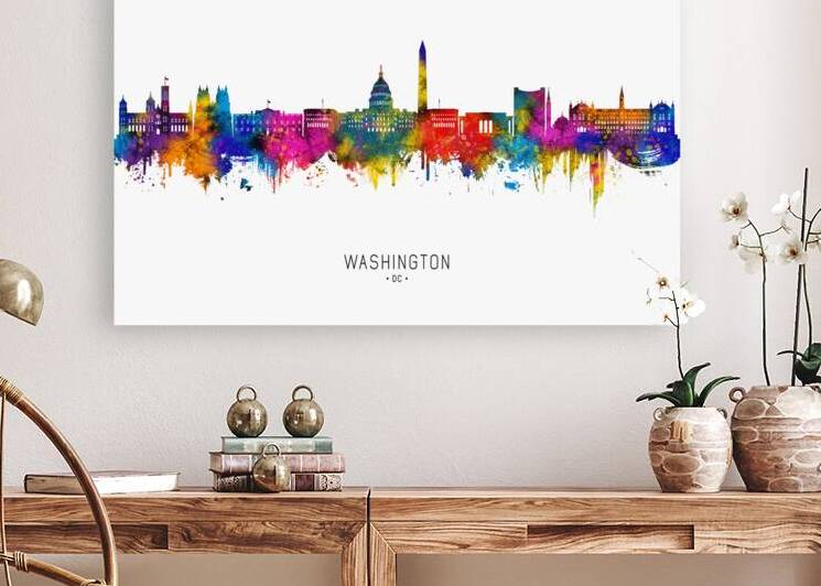 Washington D.C. USA Skyline by Towseef Dar