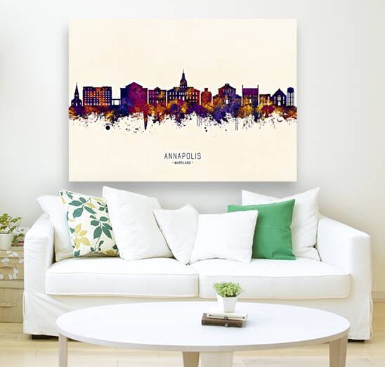 Annapolis Maryland Skyline by Towseef Dar