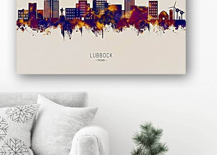 Lubbock Texas Skyline by Towseef Dar