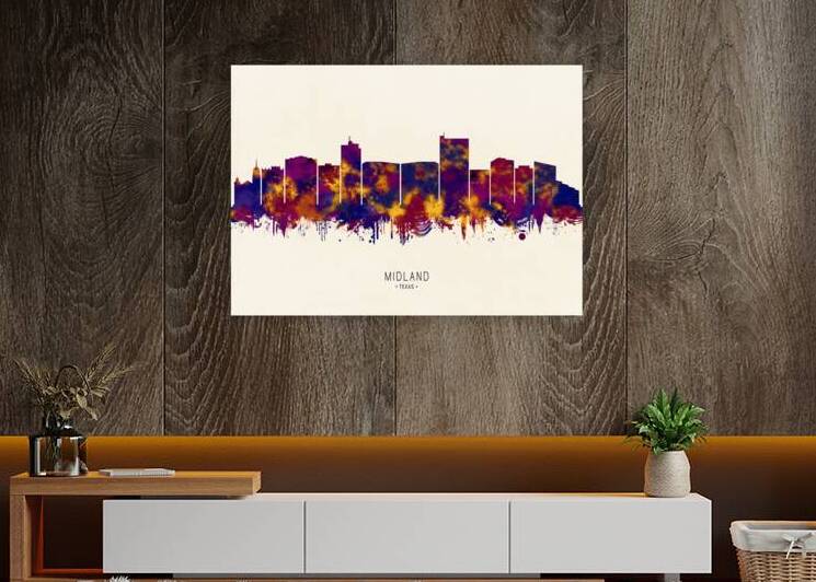 Midland Texas Skyline by Towseef Dar