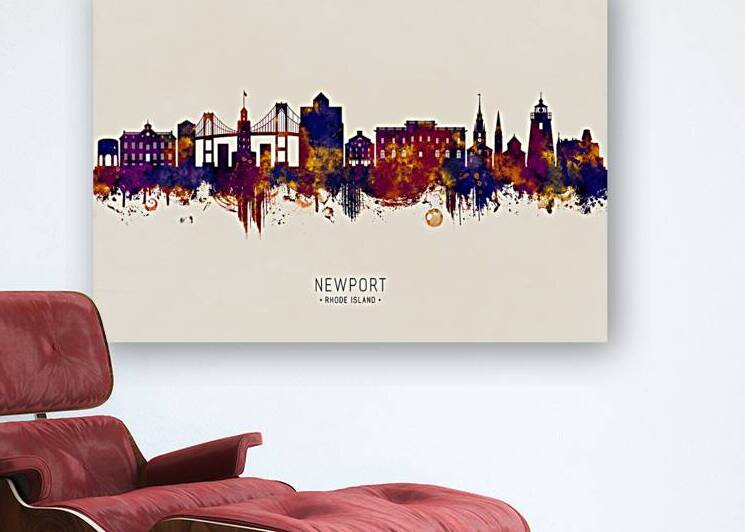 Newport Rhode Island USA Skyline by Towseef Dar