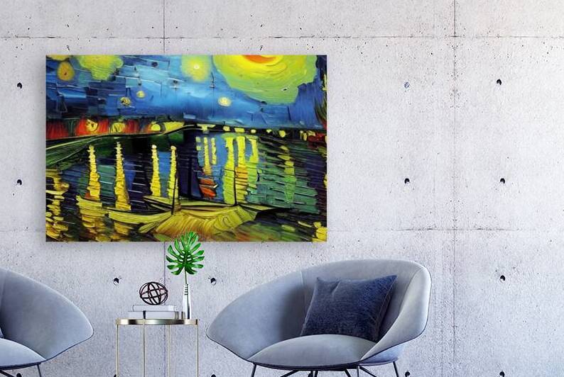 Colorburst Assemblage Multi Hued Abstract Wall Sh by Kissed By Art2