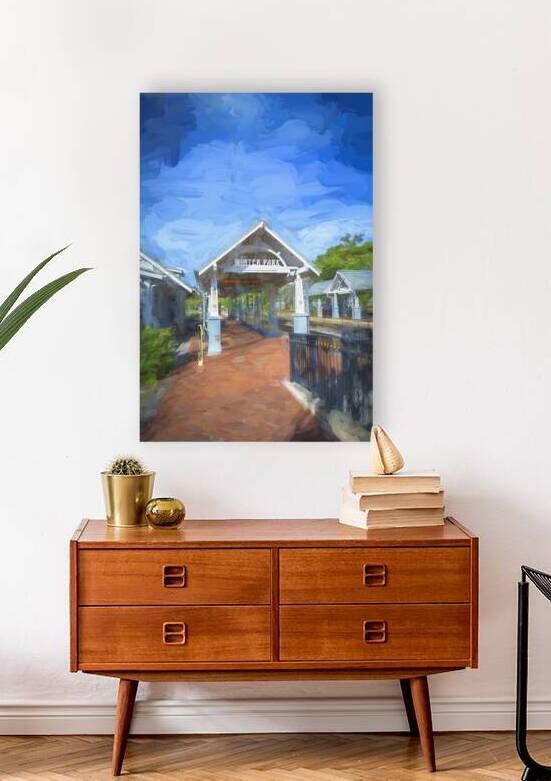 Winter Park Train Station Park Ave X112 by Rich Franco