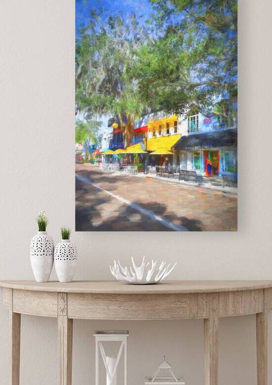 Park Ave Winter Park Florida X 7 by Rich Franco