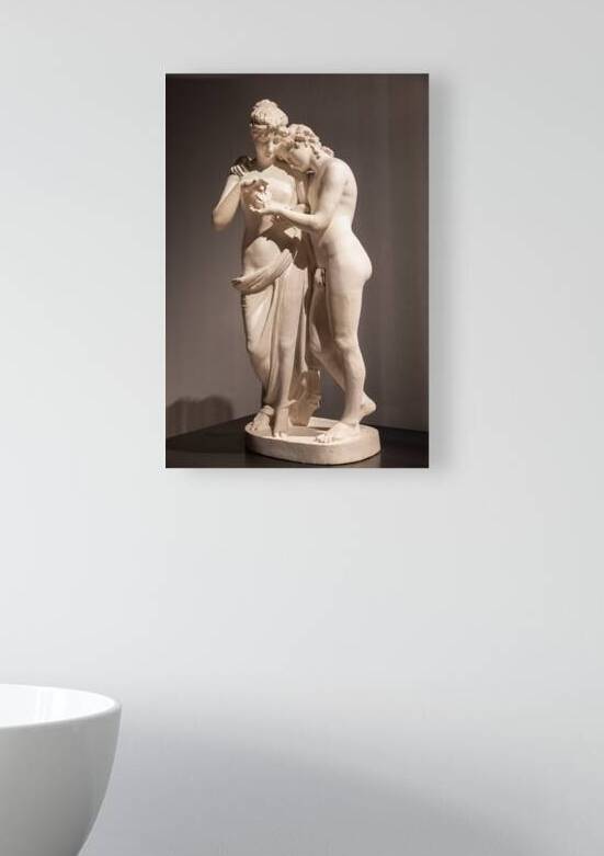 Cupid and Psyche standing Antonio Canova. by Paolo Modena
