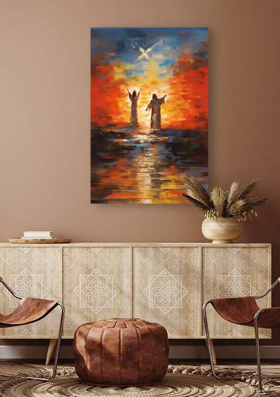 Euphoric Immersion - Baptism of Christ by Thy Art Studios