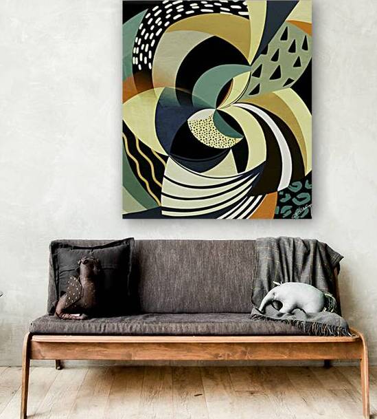 Ethereal Blooms - Abstract Flower Art Print by Corina Ioana