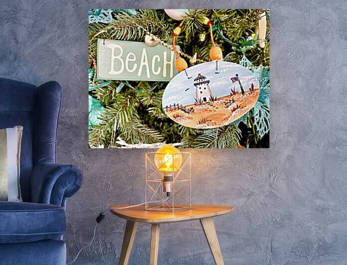 Beachy Tree Ornaments by Bill Swartwout Photography