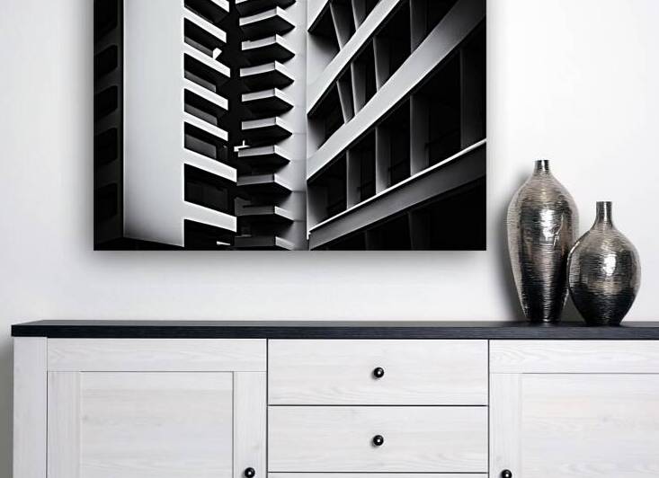 Architectural Rhythmic - GIA-2310-1102-BW by JordiCarrio