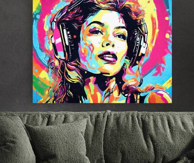 Pop Visual Melody - GIA-2310-1112-OIL by JordiCarrio