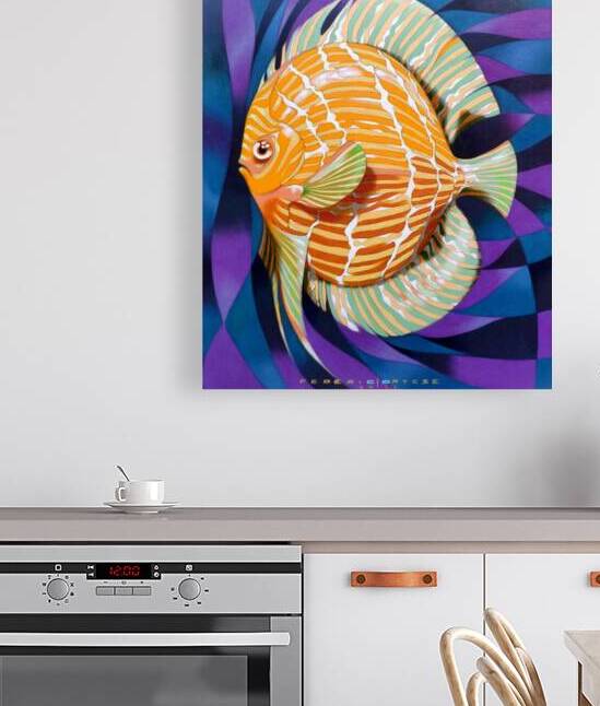 Yellow fish by federicocortese