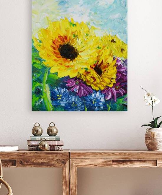 Sunflowers by Geneva Price