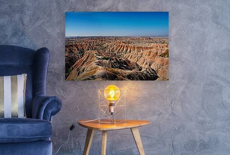 Badlands Of South Dakota 6x4 by Bill Swartwout Photography
